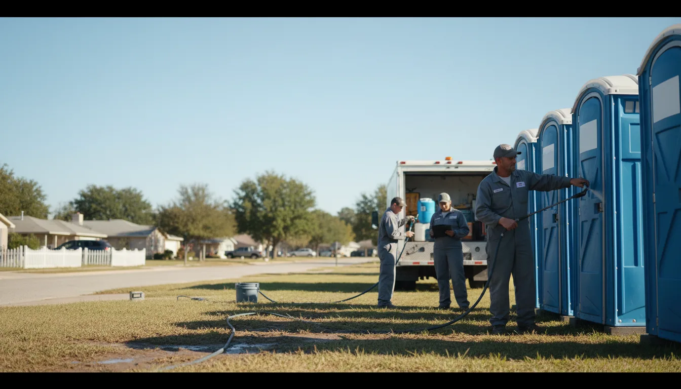 Long-Term Portable Toilet Rental in Brockway, MT near me